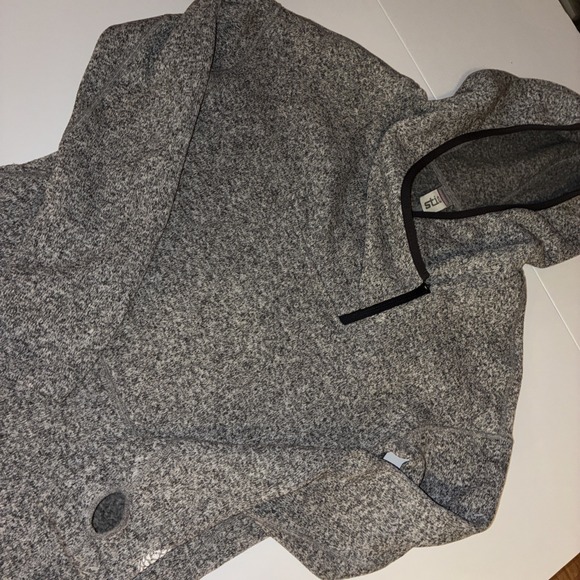 Stio Sweetwater Fleece Hoodie Women's M Heather Grey.  Mint! $149 Retail - Picture 8 of 14